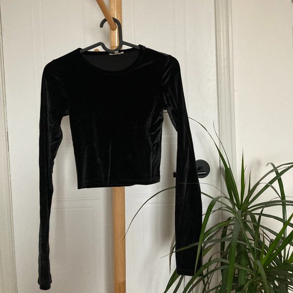 Wilfred free velvet crop top - Picture 6 of 8